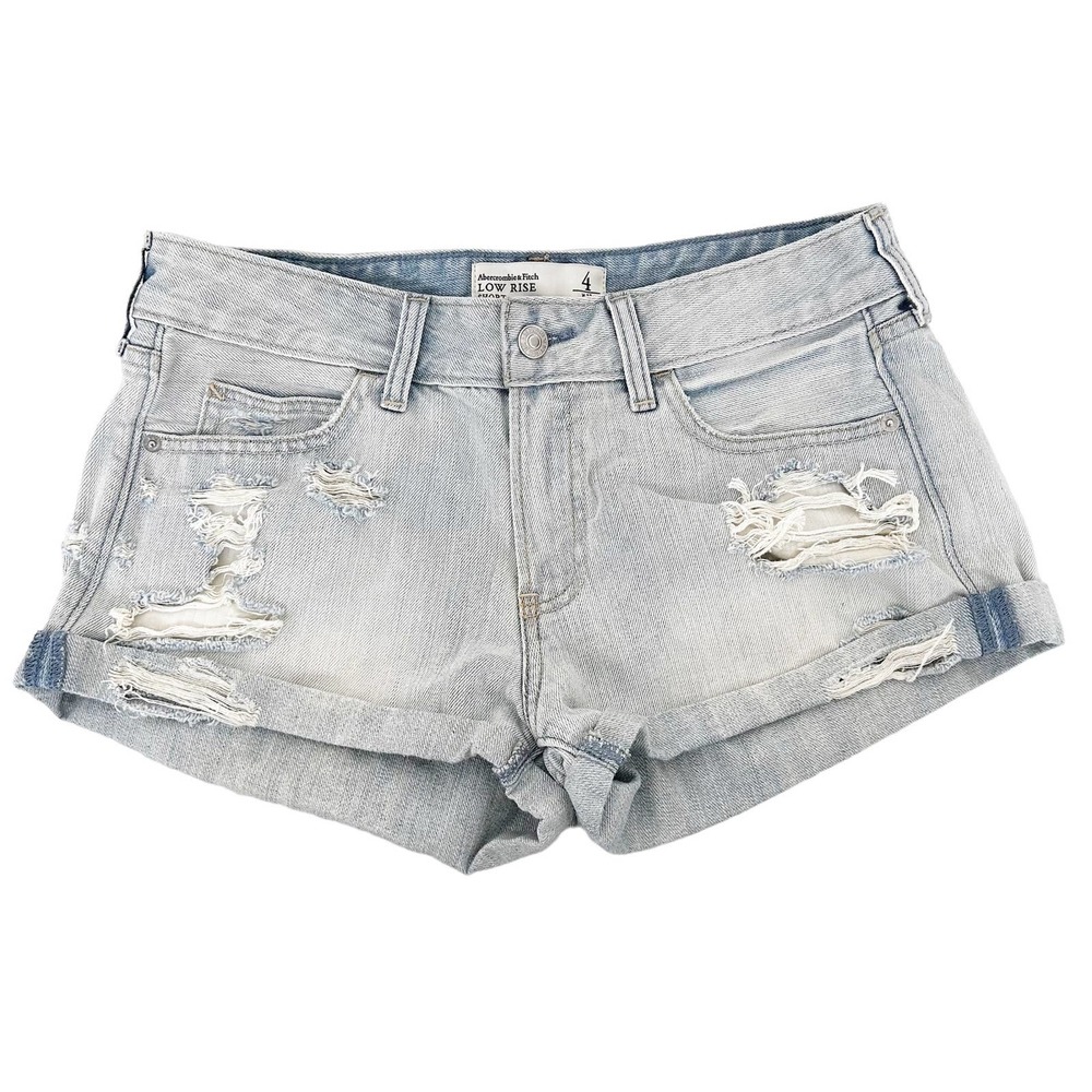 Women's Distressed Denim Shorts